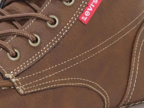 Vista 8 de Levi's Dean WX UL Botas de senderismo casuales resistentes para hombre, MarrónMarrón (Tan)