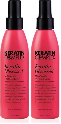 Vista 9 de Keratin Complex - Spray de tratamiento multibeneficio obsesionado con queratina - 5 fl oz