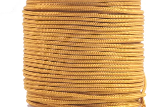 Vista 42 de KONMAY 1 rollo de cuerda de nailon de 150 yardas, trenzado de 0.016 in de nailon Shamballa Macramé/cordón de cuentas, cordón de nudo chino, cuerda