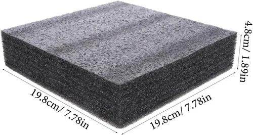 Vista 7 de EXCEART 4 piezas de insertos de embalaje de espuma, tableros de espuma multiusos desgarrables para envío seguro y embalaje forro protector