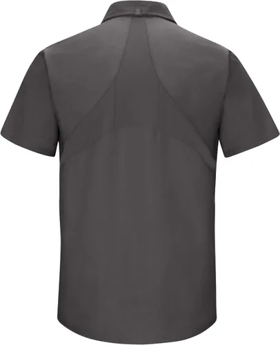Vista 2 de Red Kap Men's Short Sleeve Work Shirt with Mimix