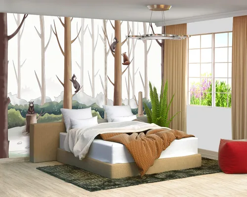 Vista 29 de Papel tapiz de geometría dorada 3D para dormitorio, murales de pared extra grandes, mural de sofás de sala de estar, 108 x 75 pulgadas