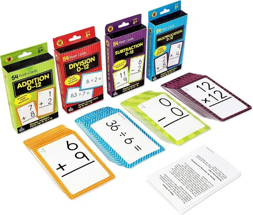 Vista 9 de Carson Dellosa - Tarjetas flash de tiempo y dinero, suma y resta, 3 juegos Matemáticas Grados 1-3