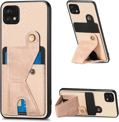 Vista 98 de Funda para Oppo K10x / OnePlus Nord CE 2 Lite 5G Funda para Realme 9 5G / 9 Pro / Q5 / V25 Funda de piel sintética con ranuras para tarjetas
