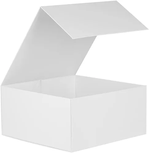 Vista 8 de GoooodGift Cajas de Regalo Negras Paquete de 16, Caja de Regalo Plegable con Tapa de Cierre Magnético, Embalaje para Pequeñas Empresas, Fiestas