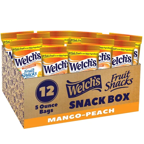 Vista 8 de Welch's Snacks de Fruta, Bayas y Cerezas, Perfectos para Compartir, Bolsa a Granel, 8 oz (Paquete de 1)