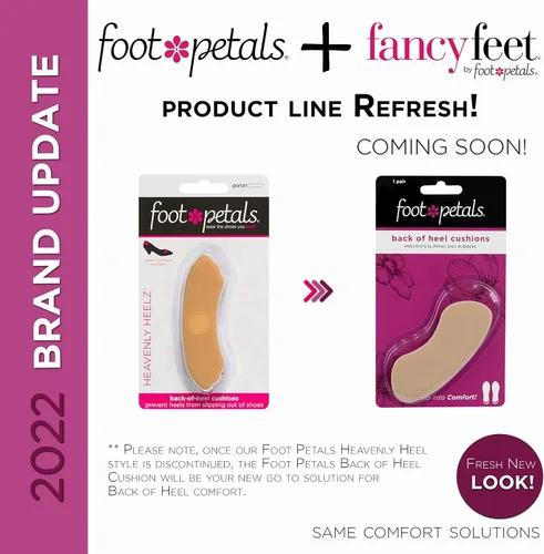 Vista 5 de Foot Petals Insertos de cojín de espalda redondeada para mujer