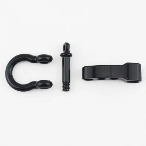 Vista 5 de Hewnda 10 Sets Zinc alloy Bow Shackle Umbrella Rope,Adjustable D Umbrella Rope Bracelet Buckle Survival D