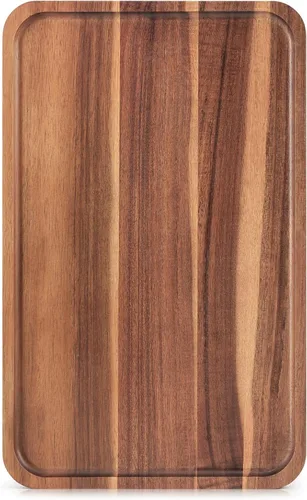 Vista 7 de Bandeja y bandeja de madera pequeña, mini tablas de charcutería, 10