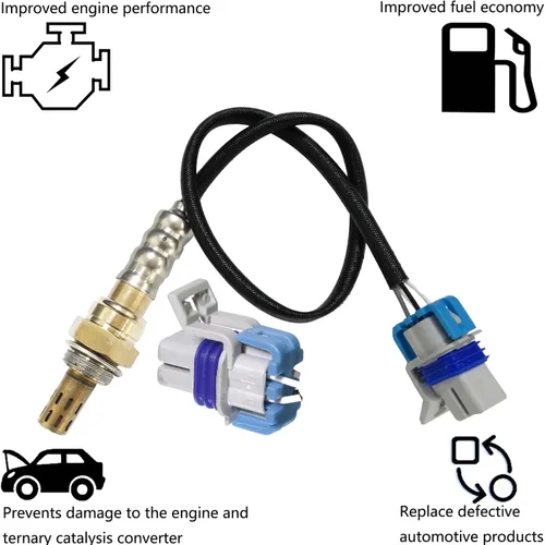 Vista 3 de Dropwater Reemplazo del sensor de oxígeno O2 trasero aguas abajo para Pontiac 2007 2006 2005 G6 3.5L 3.6L 3.9L, reemplaza # 234-4651 213-1571 OS2217