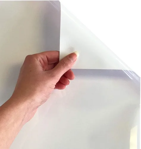 Vista 2 de Siser EasyWeed Extra HTV 15 pulgadas x 1 yardas, vinilo de transferencia de calor para planchar para nailon (blanco)