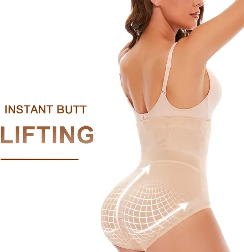 Vista 3 de SIMIYA Faja moldeadora de abdomen para mujer, cintura alta, extra firme, moldeador de cintura, faja moldeadora de estómago