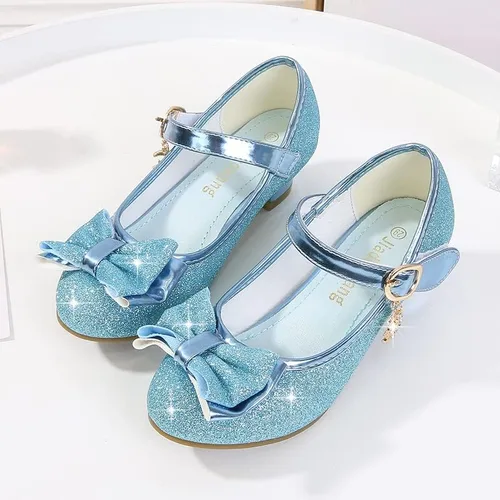 Vista 5 de Cadidi Dinos Zapatos de vestir para niñas, zapatos de fiesta de boda, zapatos de tacón Mary Jane Princesa (bebéniño pequeñoniño grande)