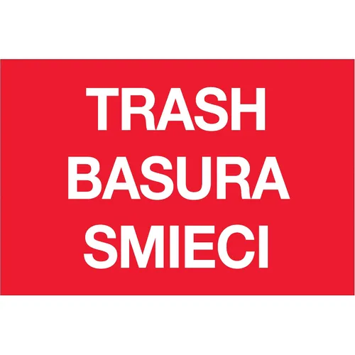 Vista 6 de Discount Tag & Label Disposal/Trash 2" Length 3" Width, (Pack de 500)