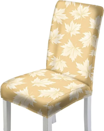 Vista 13 de HUGS IDEA Juego de 2 fundas para sillas de comedor con diseño de árbol de Navidad, jacquard, fundas protectoras para sillas Parsons de bastón