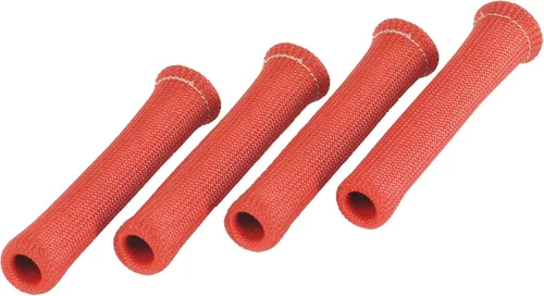 Vista 4 de Design Engineering 010611 Protect-A-Wire Kit de manguitos negros de 2 cilindros para cubrir y proteger los cables de bujías