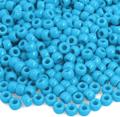 Vista 38 de Cuentas de poni, 4000 unidades, cuentas para pulseras, cuentas para el cabello, cuentas para hacer joyas, cuentas de plástico para manualidades