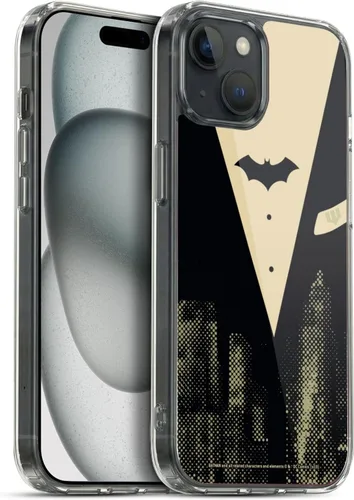 Vista 72 de Head Case Designs Officially Licensed Batman DC Comics Alter Ego Bats Duality Gel Case [Military Grade Protection] Compatible with Apple iPhone 7
