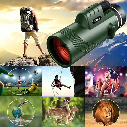 Vista 5 de Monocular Telescope, 80×100 Monoculars for Adults