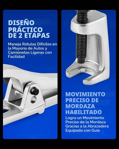 Vista 7 de Orion Motor Tech Separador de rótula 5 en 1, extractor de brazo Pitman, juego de herramientas de extremo de barra de acoplamiento para servicio