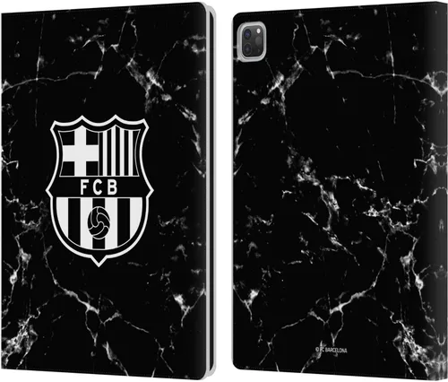 Vista 11 de Head Case Designs Funda de cuero con licencia oficial del FC Barcelona Barca Crest Pattern compatible con Apple iPad Air 2020/2022