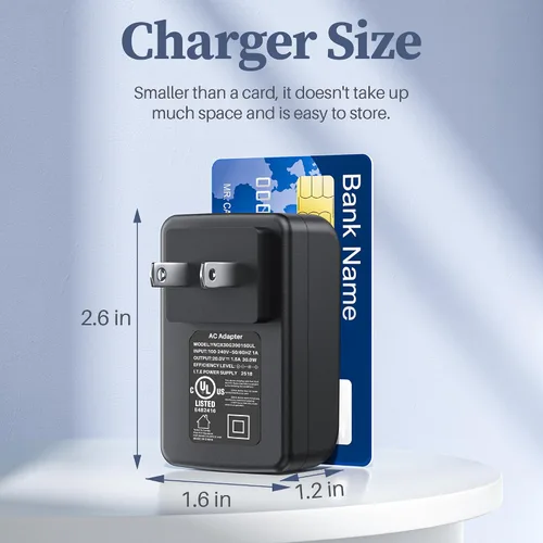 Vista 6 de 20V 30W Max AC DC adaptador de fuente de alimentación con 10 conectores
