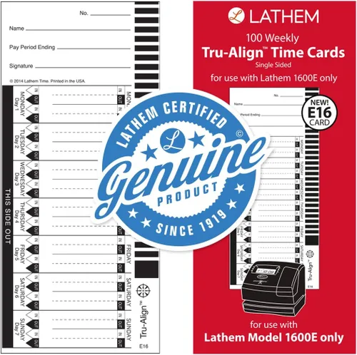 Vista 2 de Lathem, reloj con tecnología Tru-Align, N/A