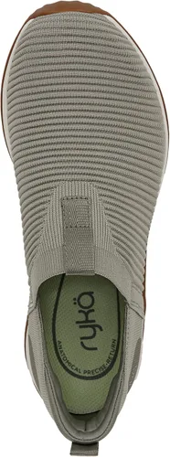Vista 6 de Ryka - Mocasines de punto sin cordones para mujer Echo verde (Abbey Green)
