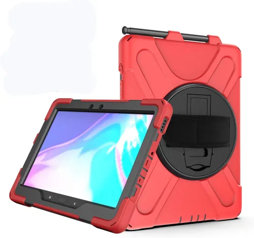 Vista 11 de Funda para Samsung Galaxy Tab Active Pro 10.1 T540 T545 T547, grado militar [probada en caídas de 15 pies] Funda protectora de cuerpo completo a