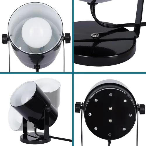 Vista 8 de Catalina Lighting Lámpara decorativa multiusos para escritorio, pared o oficina, sala de estar, dormitorio o dormitorio, compatible con hogar