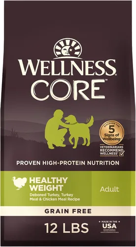 Vista 19 de Comida seca para perro sin granos Wellness Core Natural , Marrón/Naranja