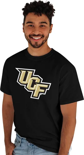 Vista 23 de Blue 84 Camiseta NCAA para hombre, icono de color del