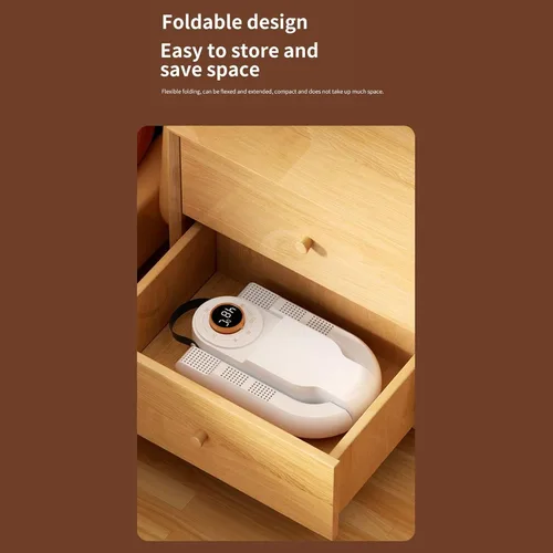 Vista 6 de Secador de zapatos, secado rápido, desodorizante, secado rápido, súper silencioso, sobrecalentamiento, calentador de zapatos de diseño plegable