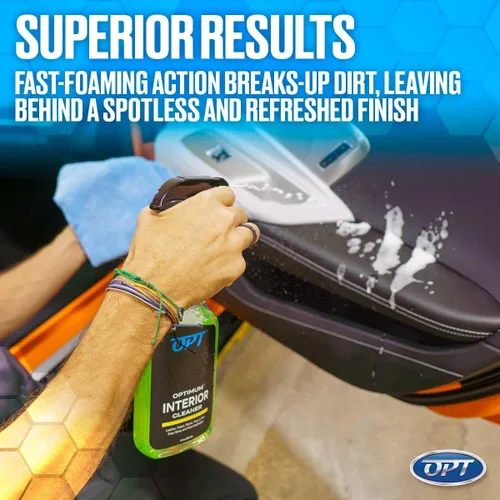 Vista 6 de Optimum No Rinse Versión 5 (946 ml) con Paquete Limpiador Interior Optimum (500 ml) – Lavado de Auto ONR Sin Enjuague con Solución de Limpieza