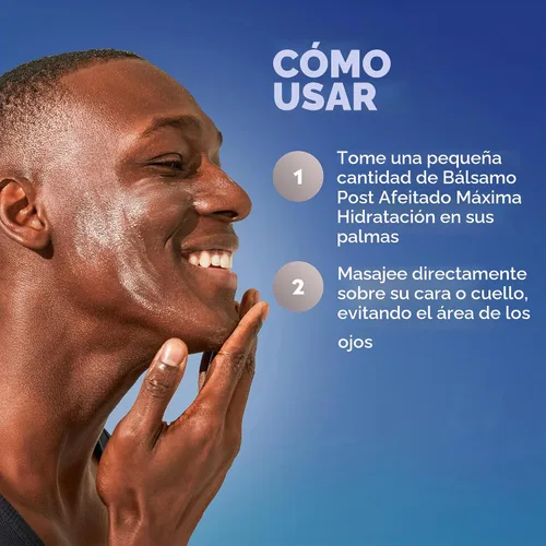 Vista 8 de NIVEA FOR MEN bálsamo para después de afeitarse, 3.30 oz.