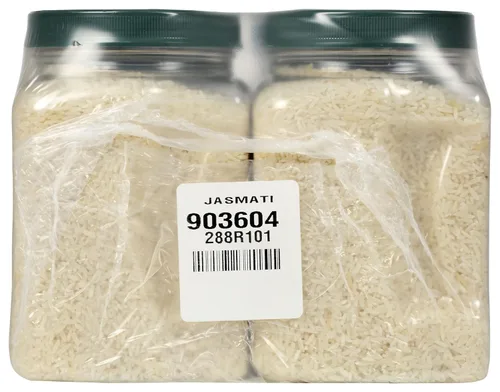 Vista 3 de RiceSelect Jasmati - Arroz jazmín blanco estilo americano, sin gluten, sin OMG, 32 onzas (paquete de 4)