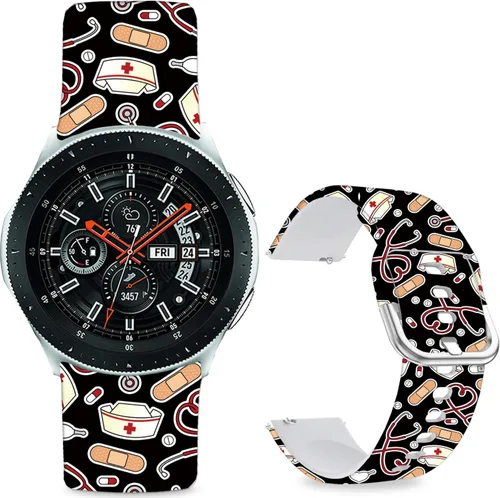 Vista 19 de Correas de silicona suaves compatibles con Apple Watch Band de 1.496 in 1.575 in 1.614 in 1.654 in 1.732 in 1.772 in 1.811 in 1.929 in, correa