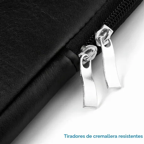 Vista 8 de CCPK Funda para laptop para MacBook Pro de 15 pulgadas, funda acolchada de transporte 2020 2019 2016, compatible con Apple Mac A1990 A1707 15.6 Negro
