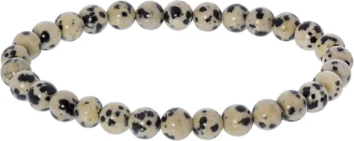 Vista 48 de Gem Avenue Handmade Round Bead Stretch Bracelet Unisex Natural Stone Beaded Jewelry for Men & Women, Elastic Wristband for Daily Wear