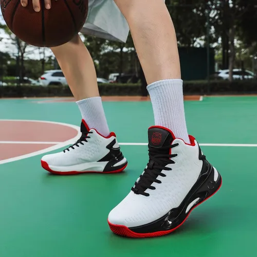 Vista 7 de Beita - Tenis de baloncesto para hombre, transpirables, antideslizantes.