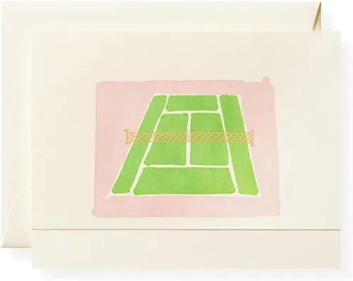 Vista 5 de Karen Adams Caja de 8 tarjetas de notas surtidas con sobres a juego - Tenis