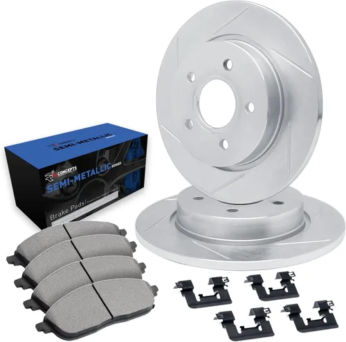 Vista 13 de R1 Concepts Kit de freno trasero para Audi Q3, Volkswagen Jetta 2019-2025