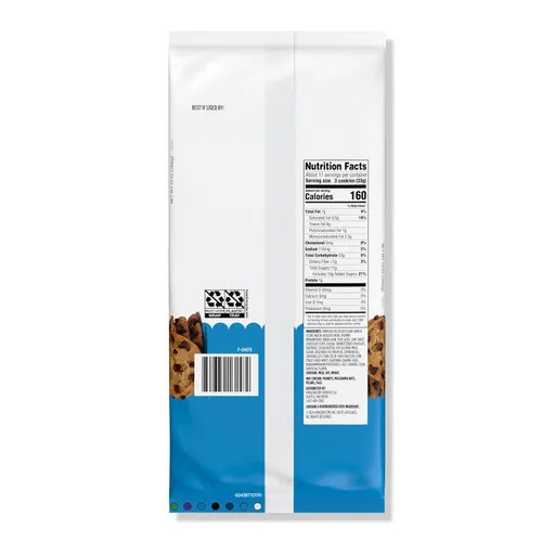 Vista 2 de Amazon Grocery, Galletas con chispas de chocolate, 13 onzas (anteriormente Happy Belly, el embalaje puede variar)