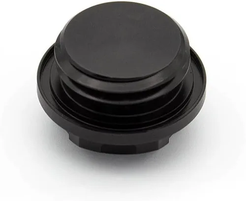 Vista 4 de PROCNC Tapa de depósito de combustible de motocicleta de aluminio para Yamaha FZ6 FZ6R FZ1 YZFR6 YZFR6S YZFR1 FYZF R3 YZF600R YZF750 (negro)