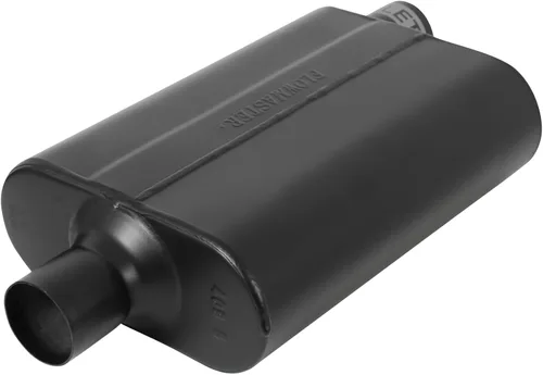 Vista 3 de Flowmaster 842446 Super 44 Series Silenciador 409S - 2.25 Offset In y 2.25 Center Out Sonido agresivo