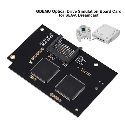 Vista 8 de GDEMU Optical Drive Simulation Board Card Repair Part Optical Drive for Console