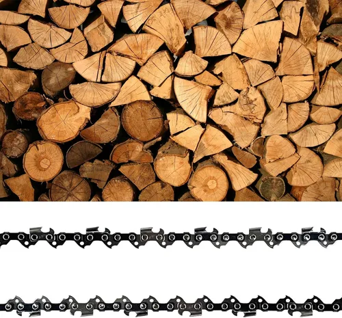 Vista 6 de 2 cadenas de motosierra de 18 pulgadas para Portland 57436, cadena de repuesto de 18 pulgadas para PORTLAND 42cc 18 pulgadas motosierra a gas