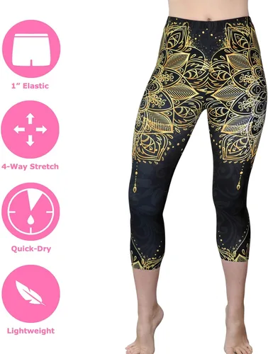 Vista 2 de Comfy Yoga Talla grande LXL Leggings de yoga ligeros Pantalones de yoga de talla grande Leggings de entrenamiento de cintura alta para mujer
