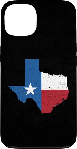 Vista 7 de Funda para iPhone 17 con la bandera del estado de Texas, diseño vintage de Texas, Estados Unidos