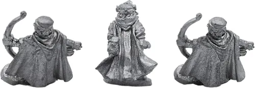 Vista 2 de IRON WIND METALS Juego de ladrón de 3 etapas de 3 piezas – 100% peltre sin plomo – Miniaturas clásicas de fantasía para juegos de mesa de 1.102 in